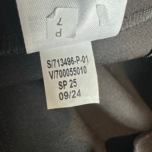 Banana Republic High Rise Wide Leg Cropped Everywhere Ponte Pant Black 713496 - Picture 9 of 12